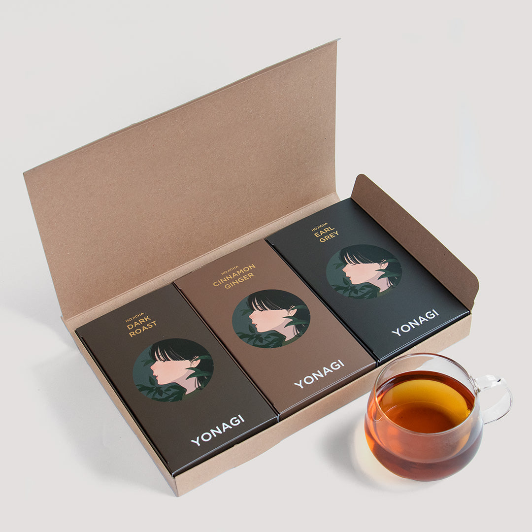 ほうじ茶3種 飲み比べセット – YONAGI